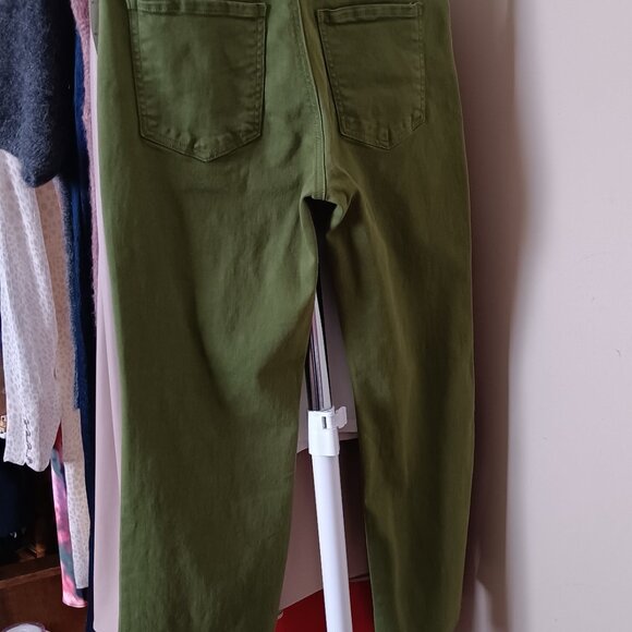 NWT KUT Sage High Waist Ankle Flare Frayed Hem Jean - Picture 7 of 14